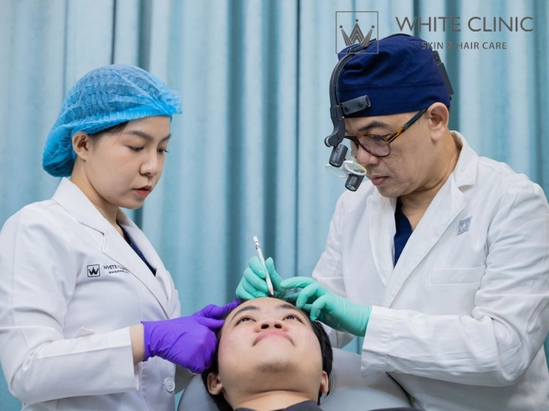 rối loạn nội tiết gây rụng tóc