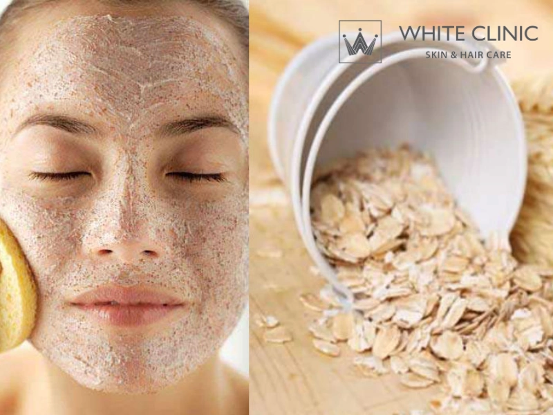 mặt nạ yến mạch trị thâm
