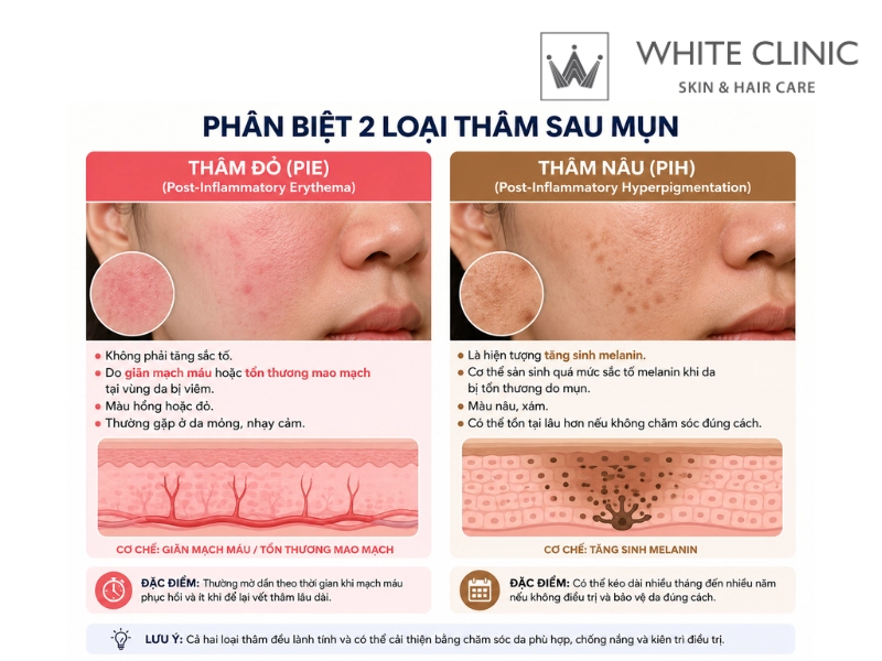 mờ thâm mụn