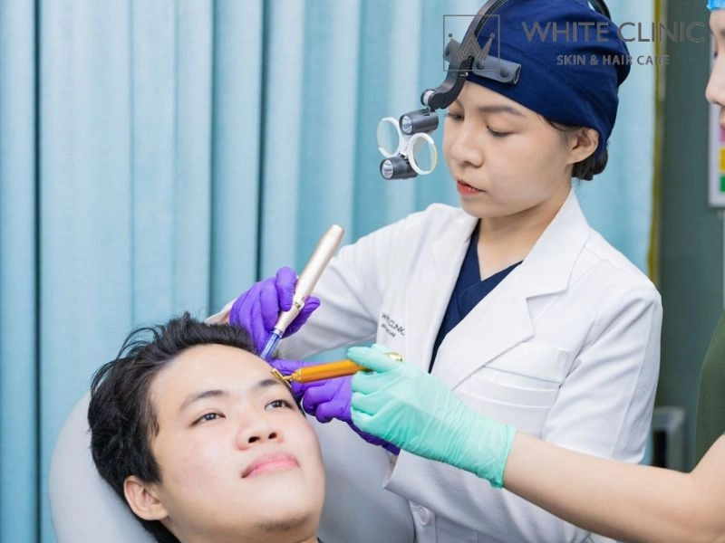 White Clinic – Điểm đến tin cậy cho điều trị rụng tóc từng mảng