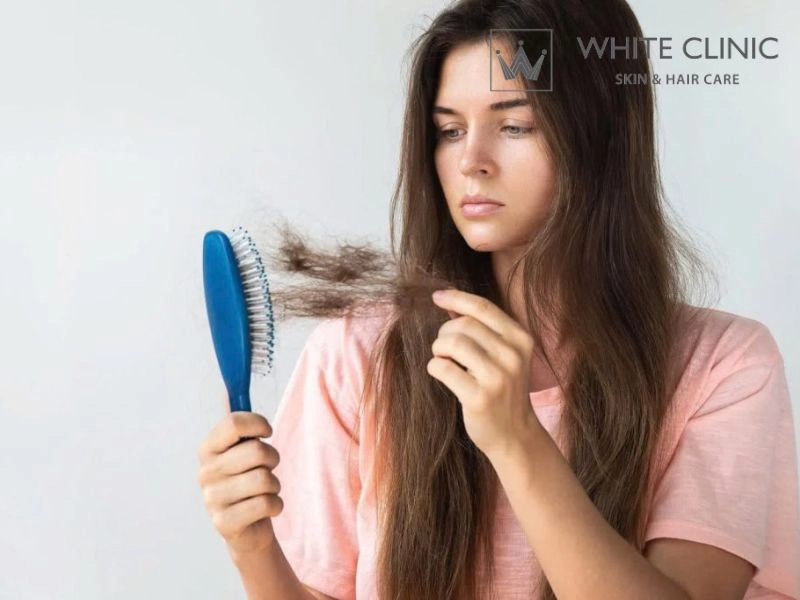 thiếu sắt có rụng tóc không