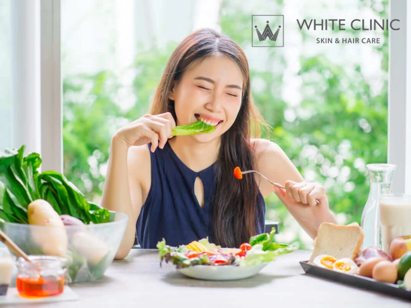 kiêng ăn gì sau khi bắn laser co2