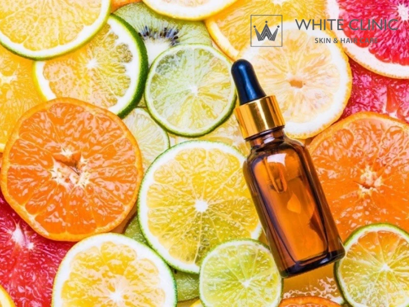 vitamin c trị thâm