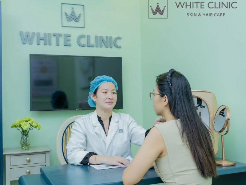 xóa nếp nhăn trên mặt